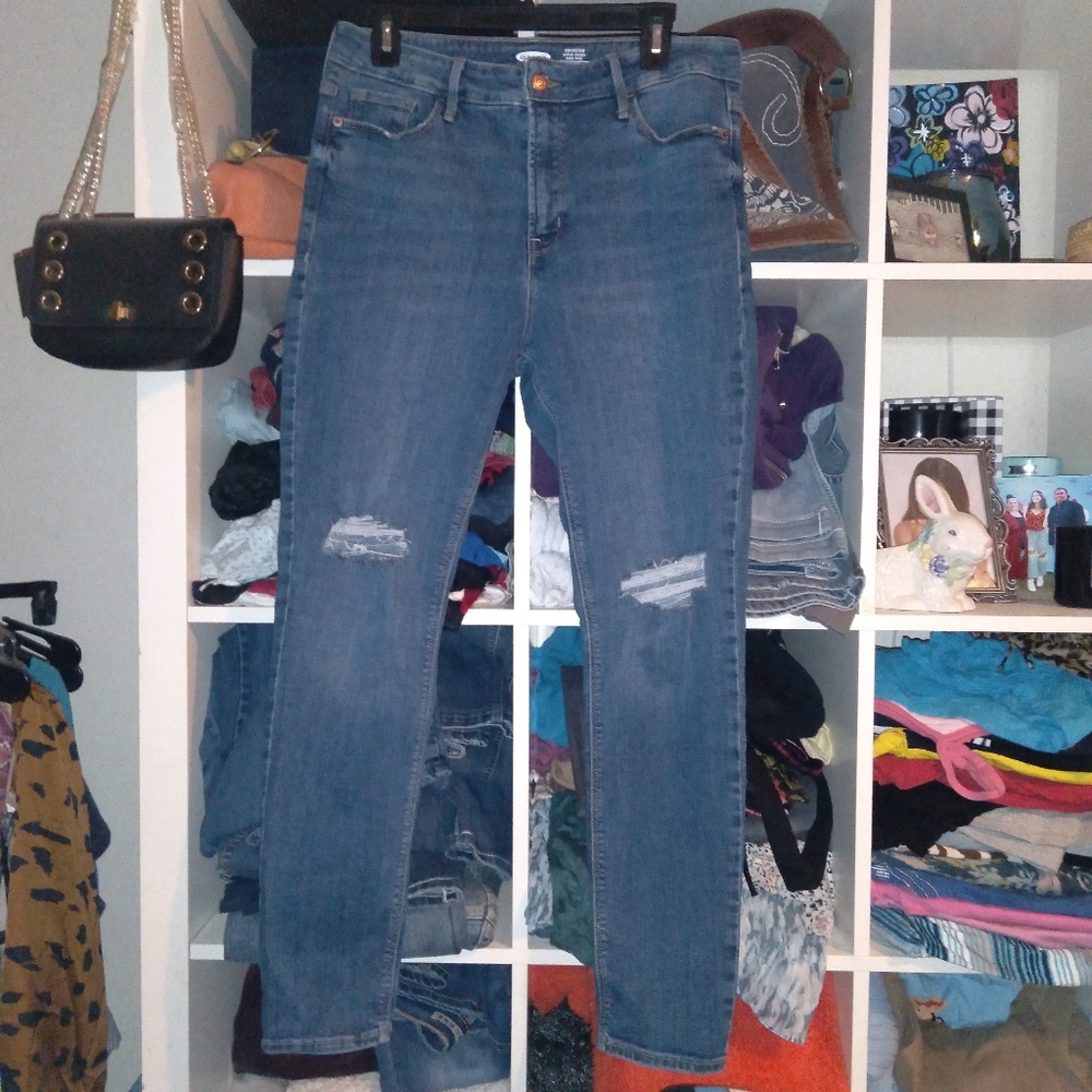 Old navy super skinny high-rise size 12
